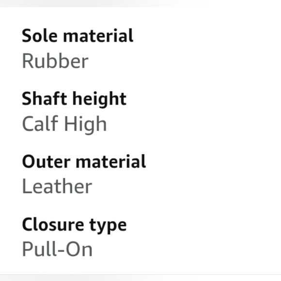 NIB Genuine Full Grain Leather Boots Mens 10 & 10.5 Square Toe Embroidery - Picture 9 of 10